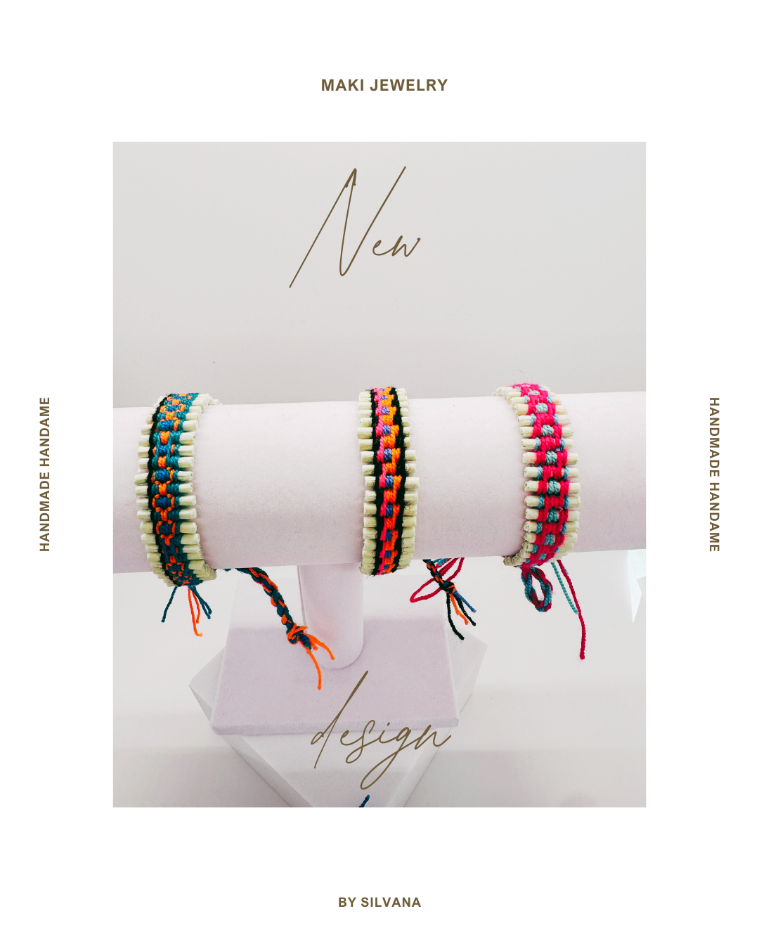 Handwoven Natural Fiber Bracelets