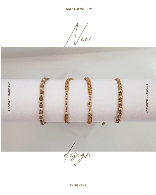 18K Solid Gold Bracelets