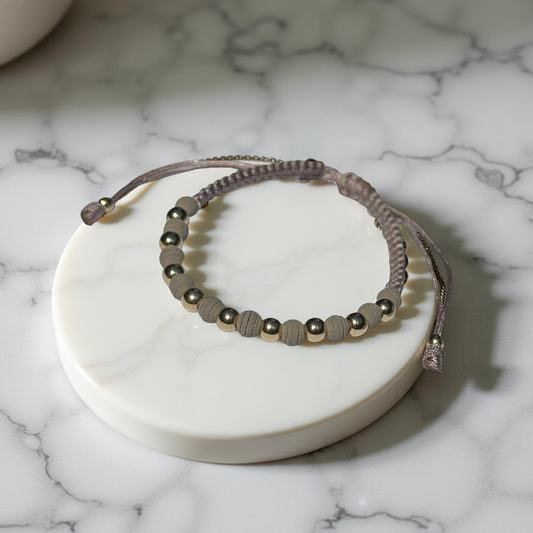 18k Handwoven  Bracelet